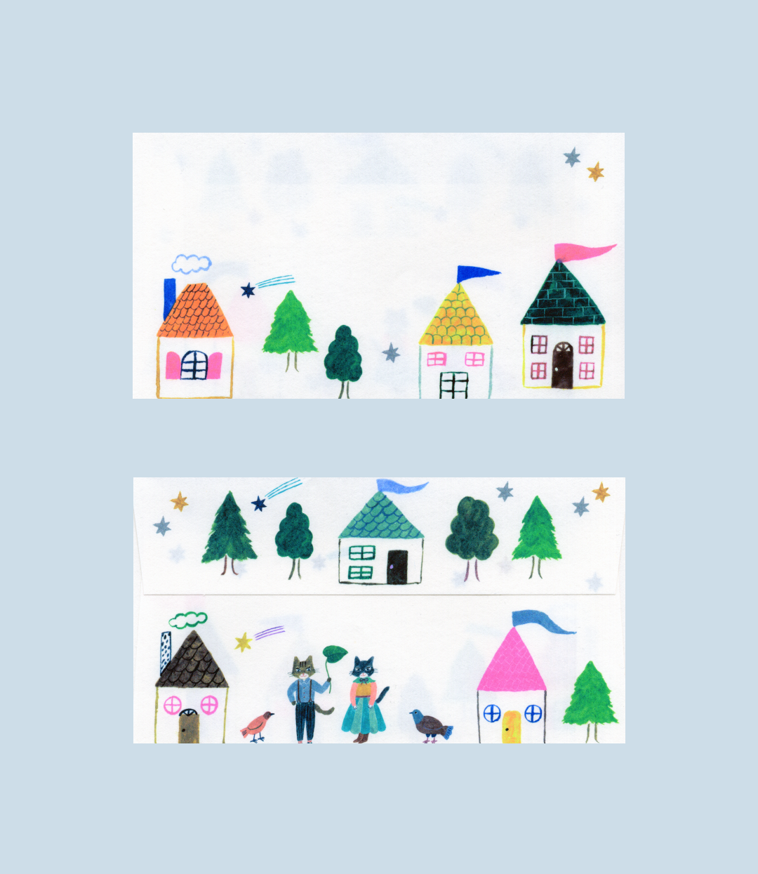 House Letter - Briefpapier set