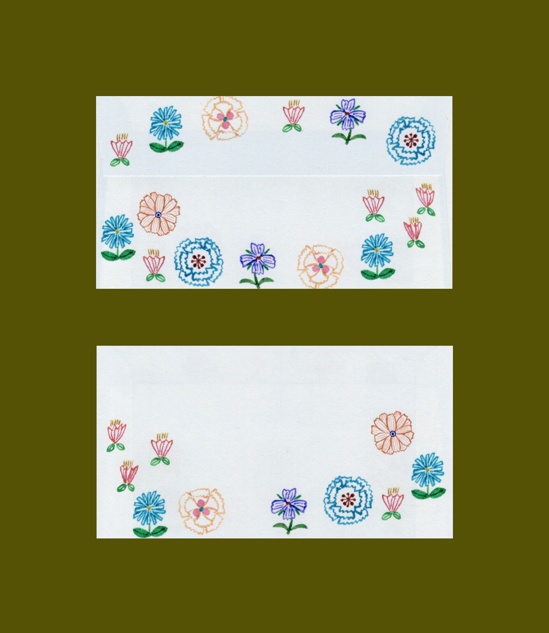 Neko Hana - Briefpapier set