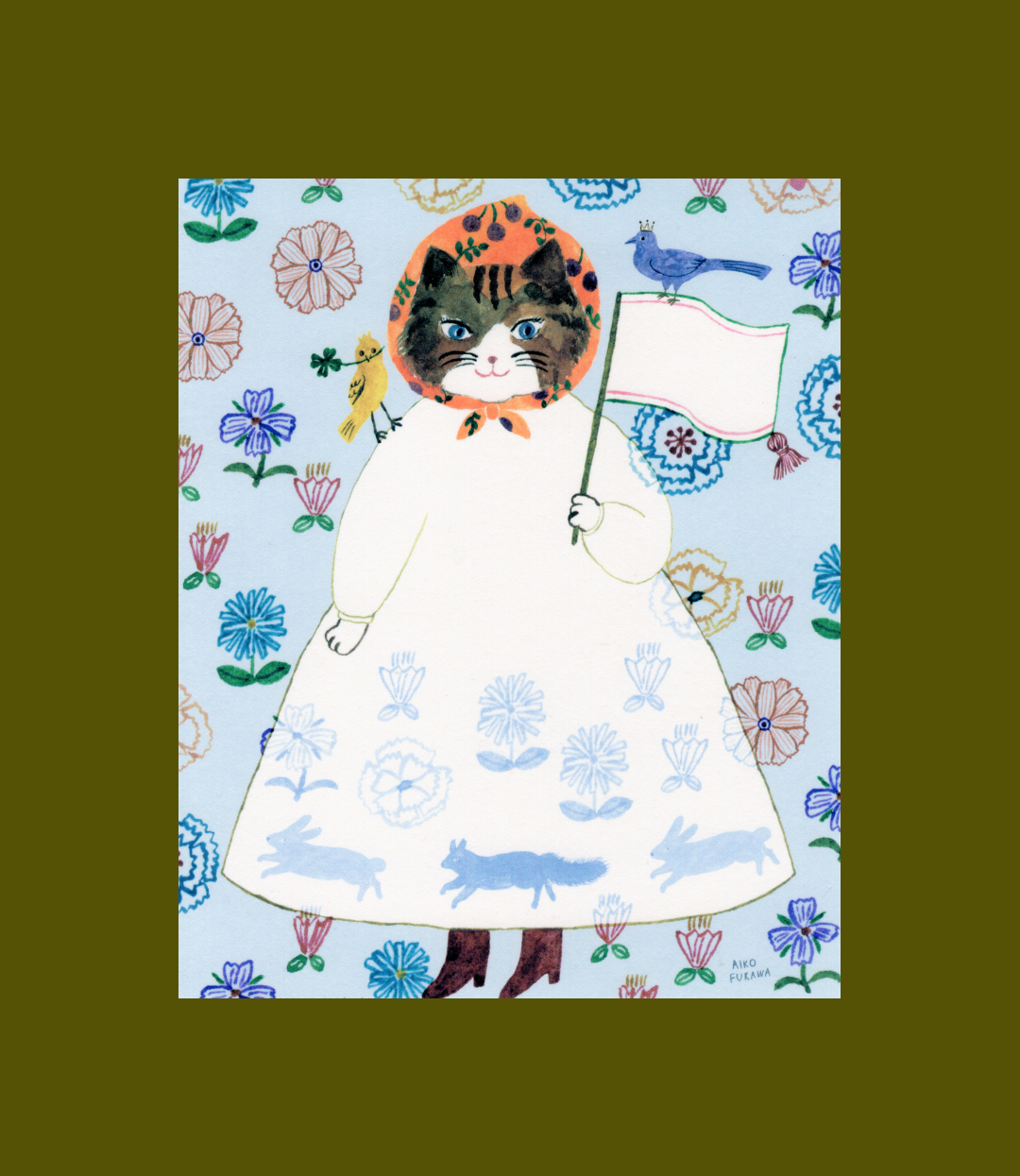 Neko Hana - Briefpapier set