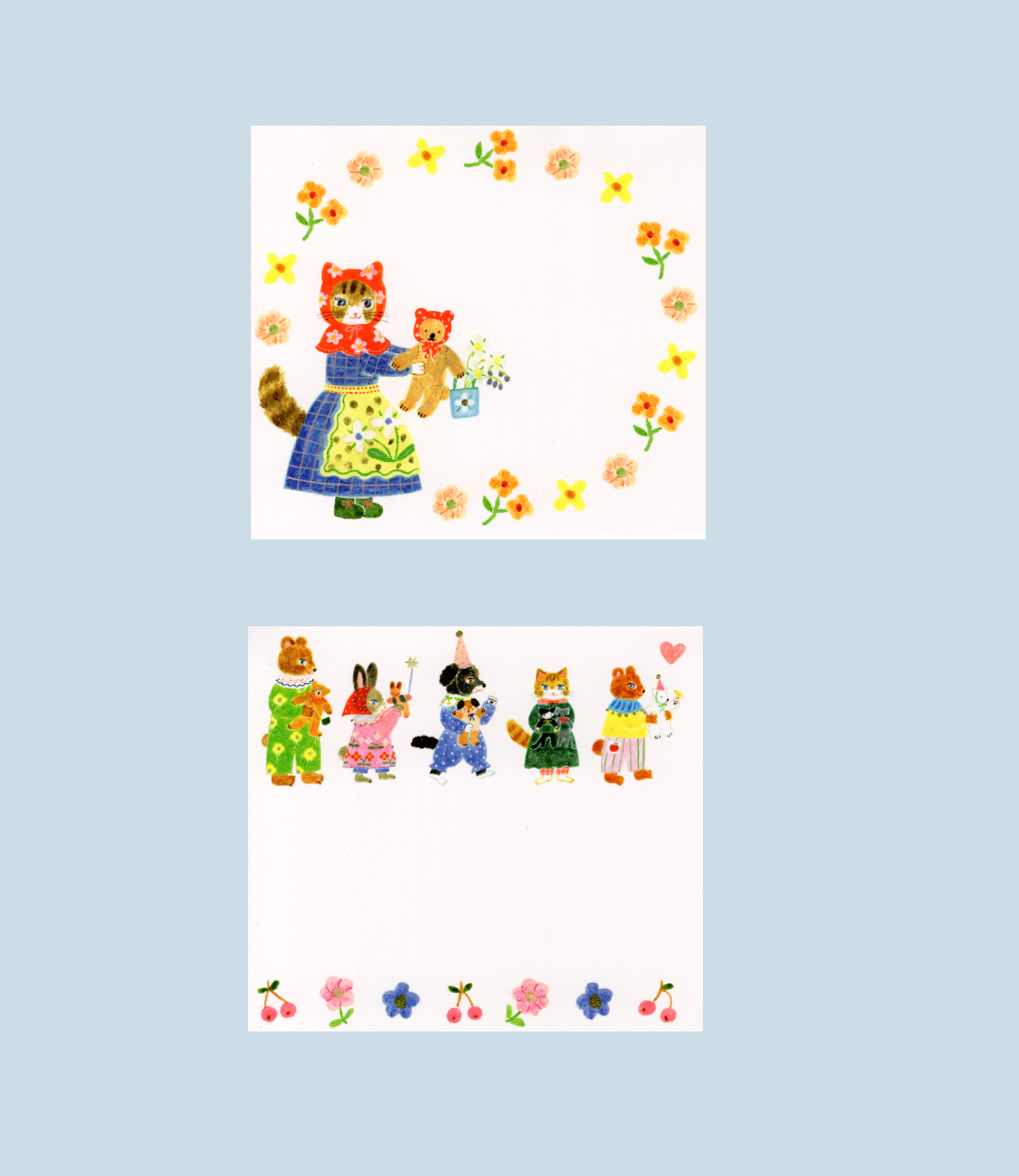 Little Fluffy Friends - Memoblok