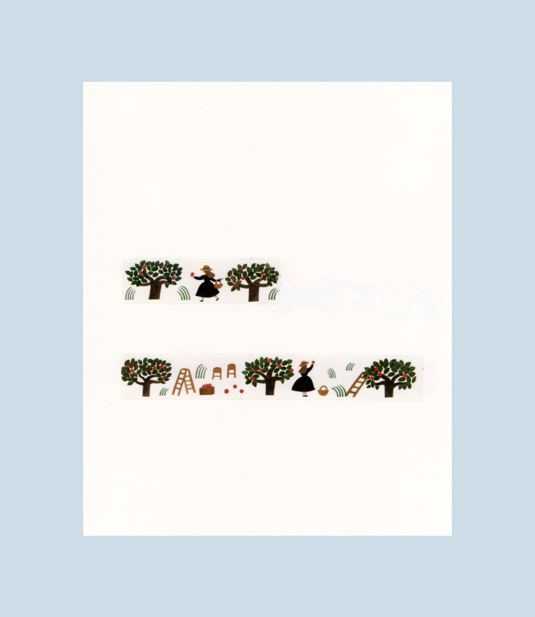 Apple field - Washi tape