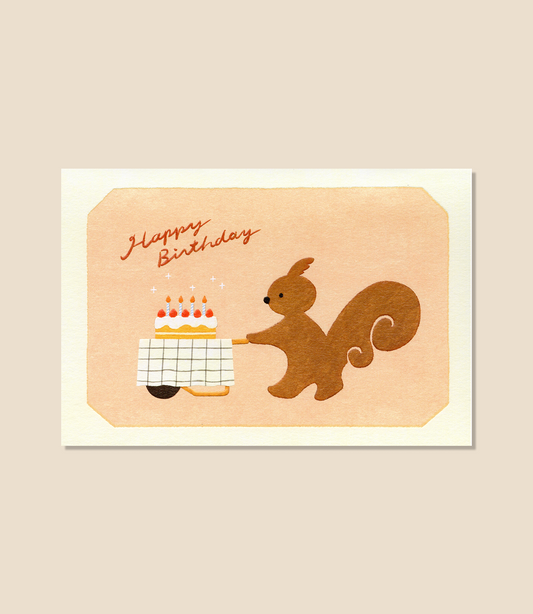 Birthday card - Mariko Fukuoka