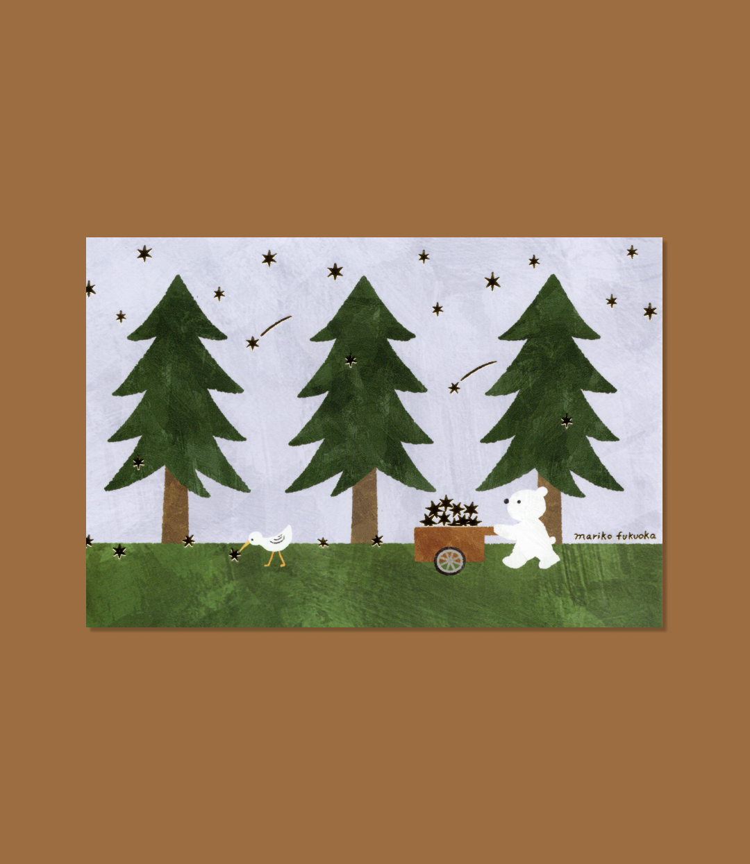 Postcard - Hoshikuma