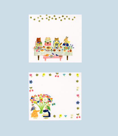 Little Fluffy Friends - Memoblok