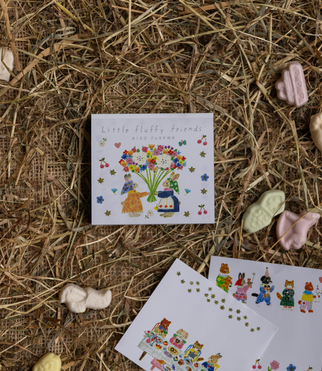 Little Fluffy Friends - Memoblok