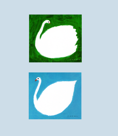 Memoblok - Swan