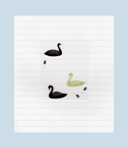 Swan Sticky Notes