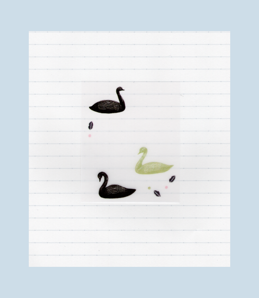 Swan Sticky Notes