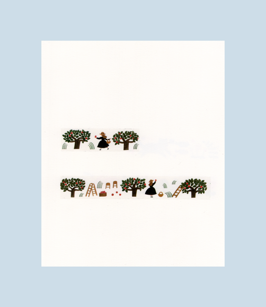 Apple field - Washi tape