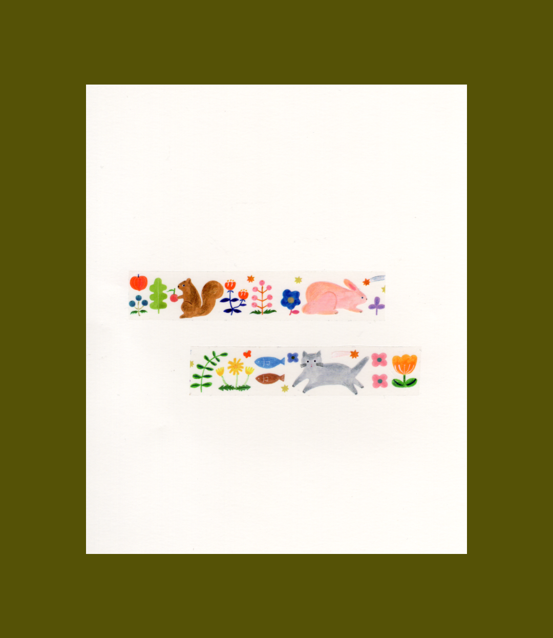 Happy Garden - Washi tape