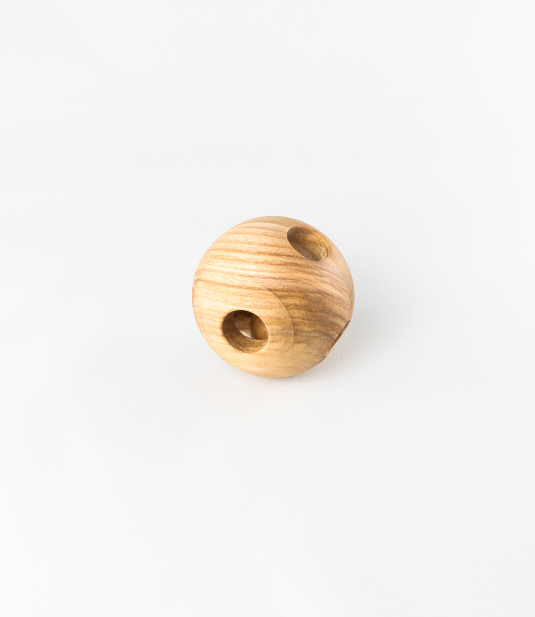 Houten Gatenbal Rammelaar