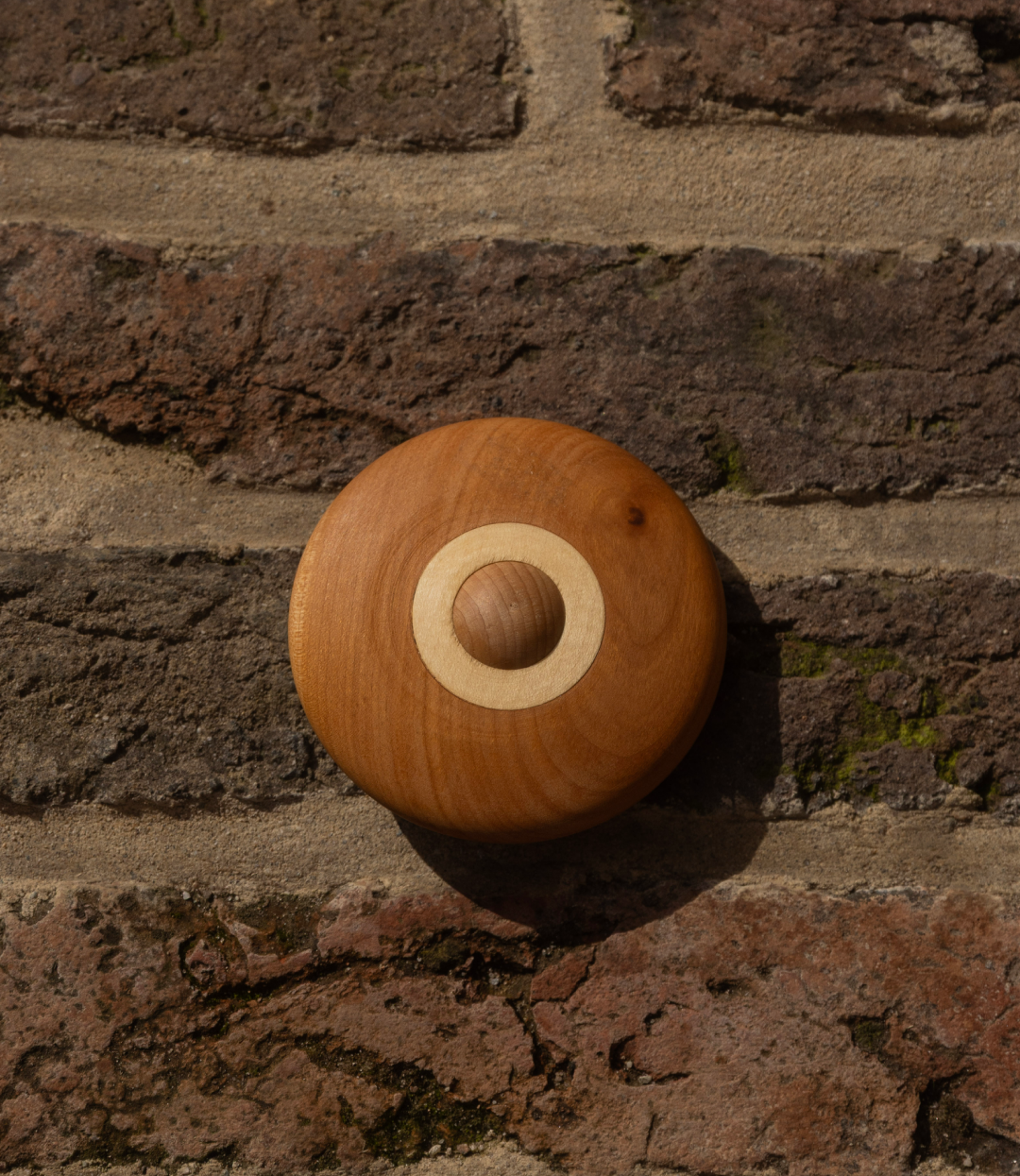 Houten rammelschijf