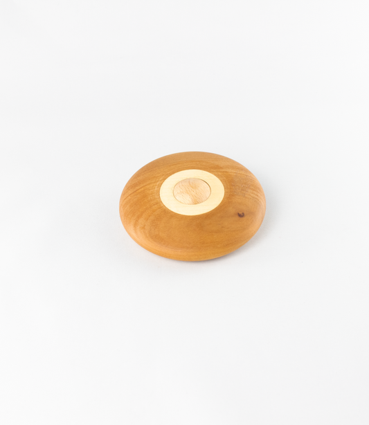 Houten rammelschijf