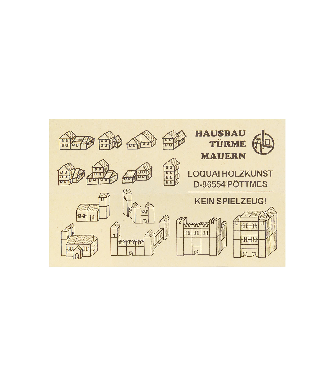 Matchbox House Building set