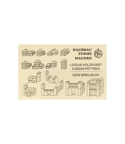 Matchbox House Building set