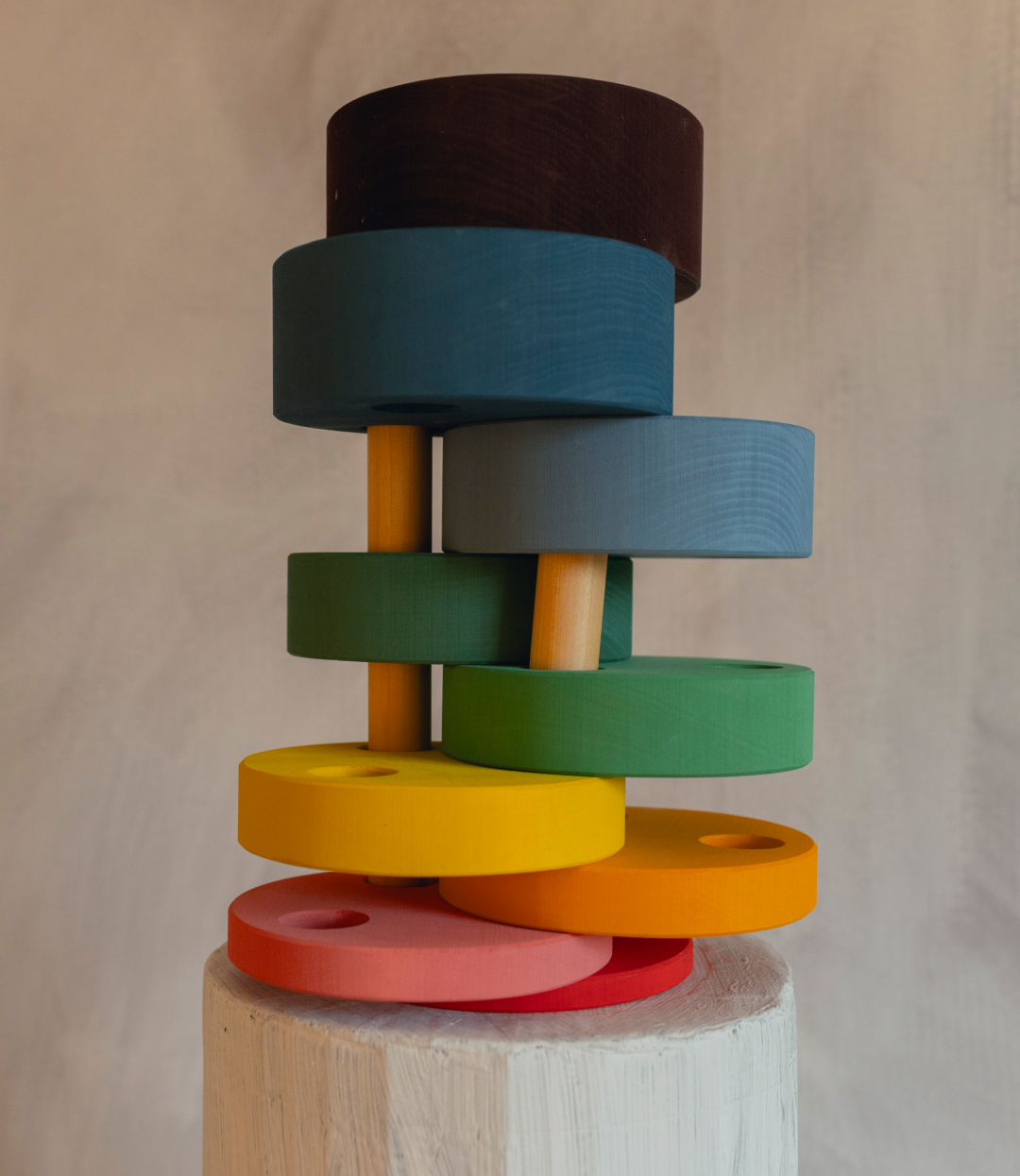 Stapeltoren rond