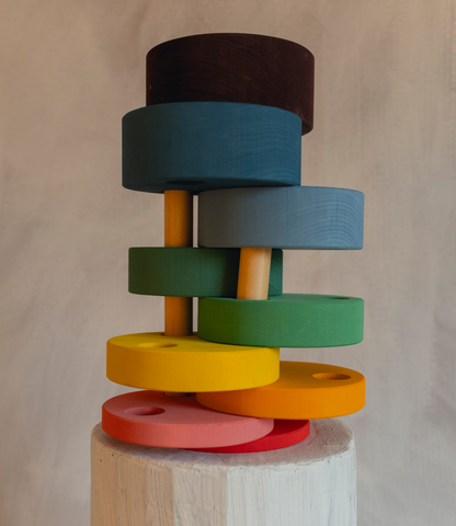 Stapeltoren rond