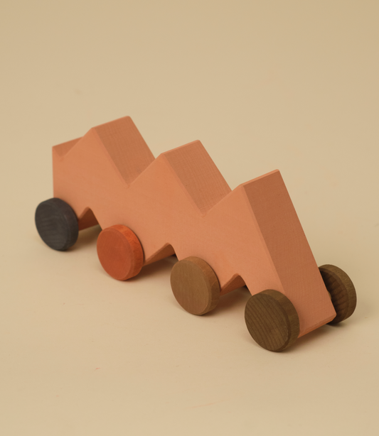 Zigzag voertuig