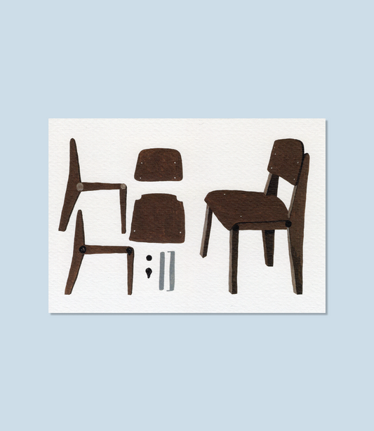 Stoel - Postcard