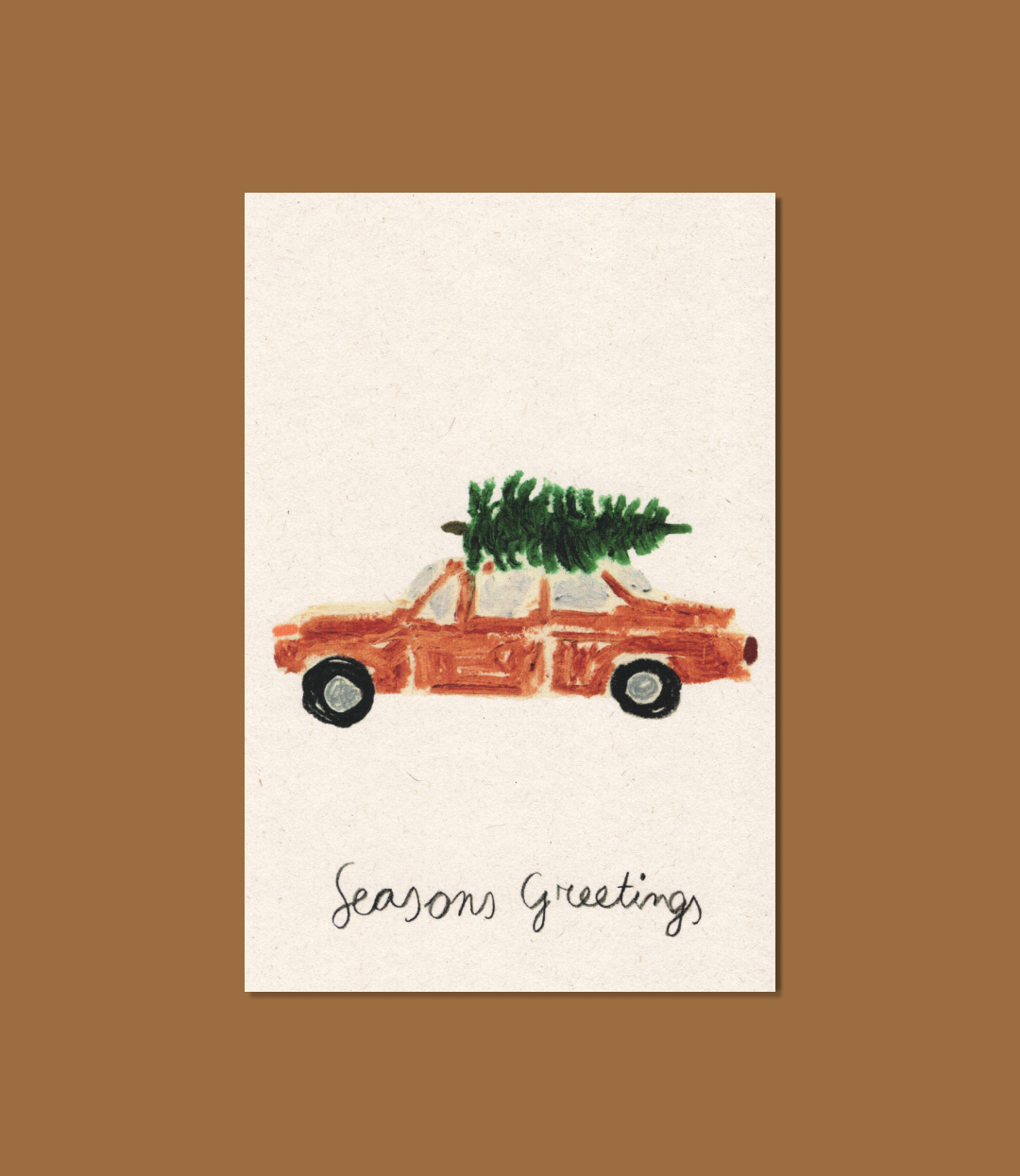Christmas postcards
