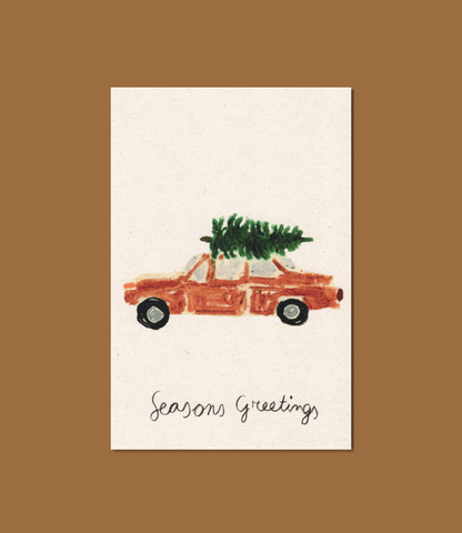 Christmas postcards
